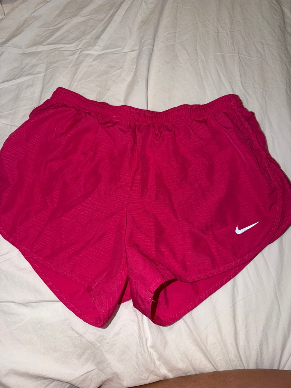 Nike Women's Bright Pink Running Shorts